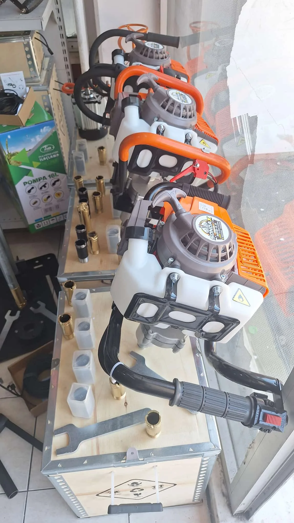Karot ve El Sondaj Makinesi 5,5 Hp Profesyonel Güçlü Motoru