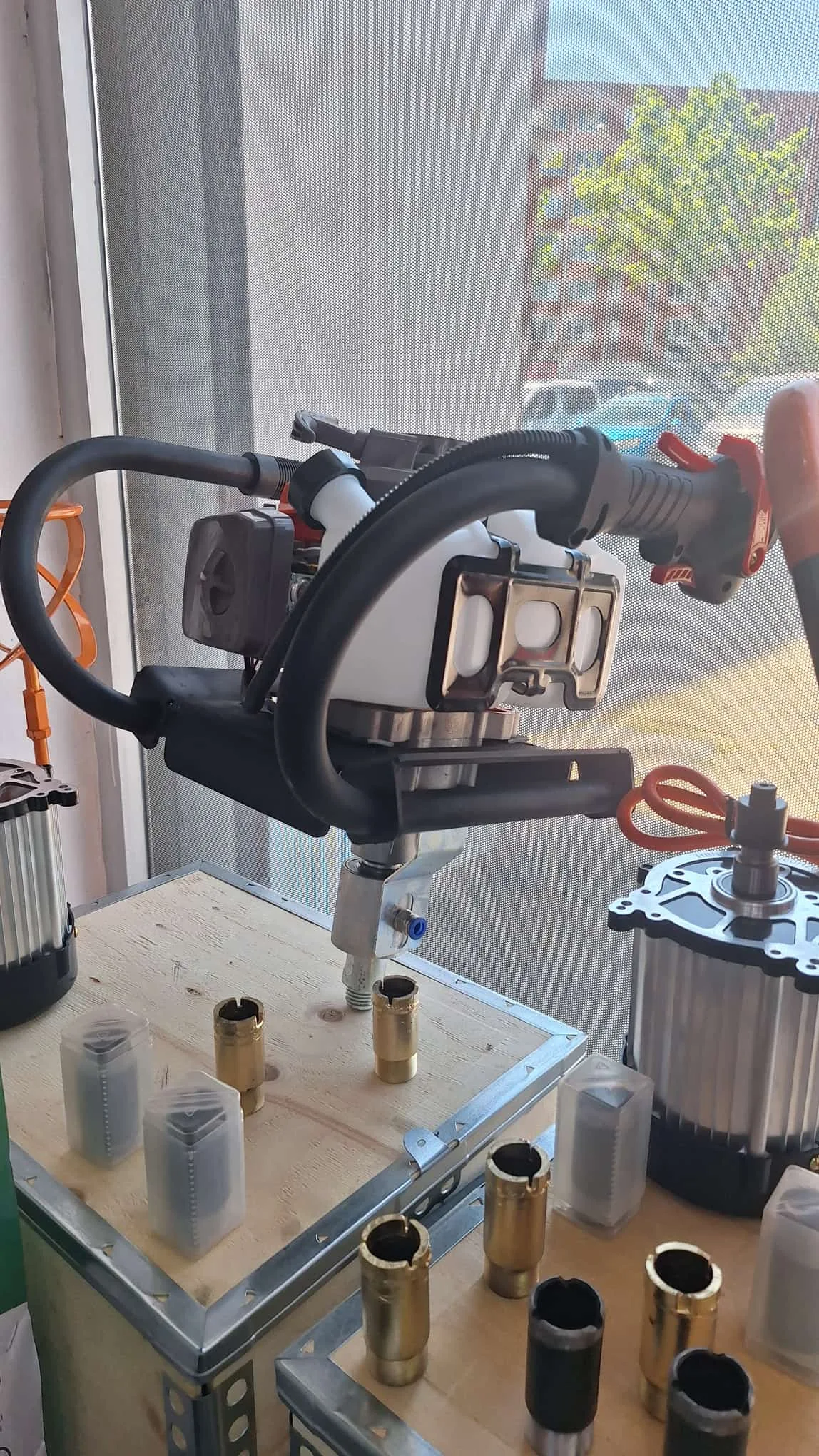 Karot ve El Sondaj Makinesi 5,5 Hp Profesyonel Güçlü Motoru