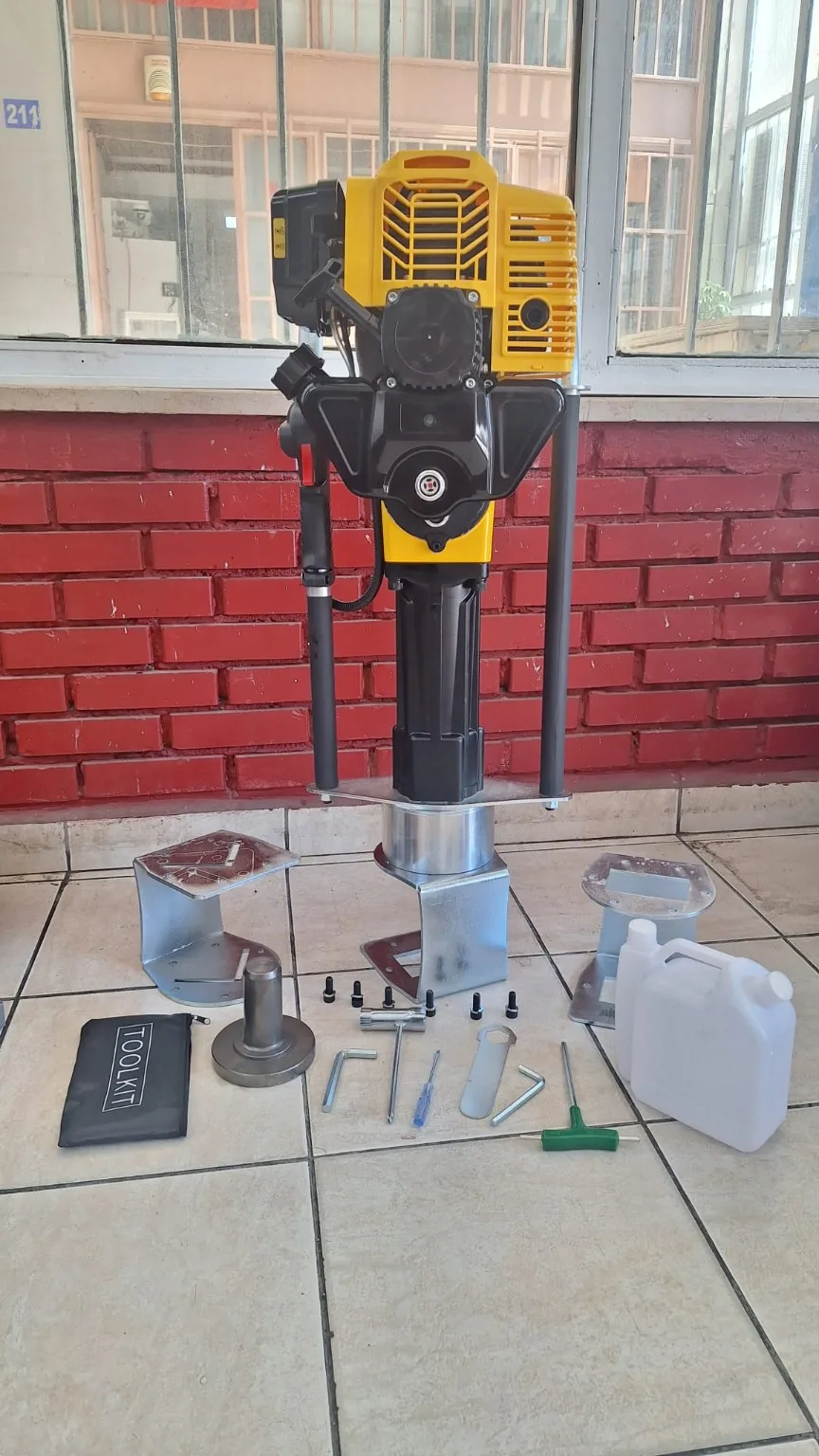 Çit Direği Kazık Çakma Makinesi Profesyonel 2. Aparat Hediye